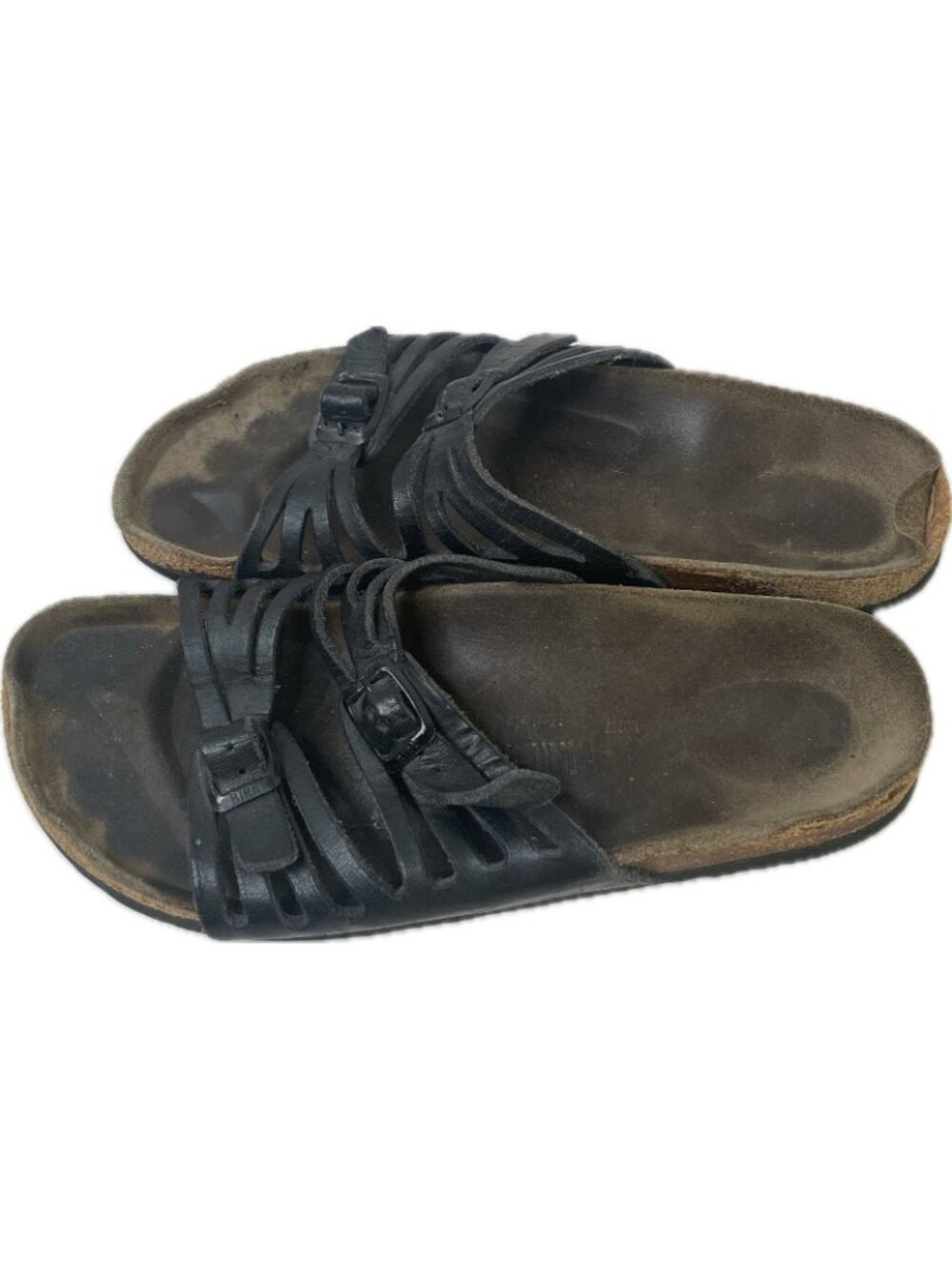 Birkenstock Women's Granada Black Birkibuc Sandal EU 40 US 9 - Picture 6 of 8